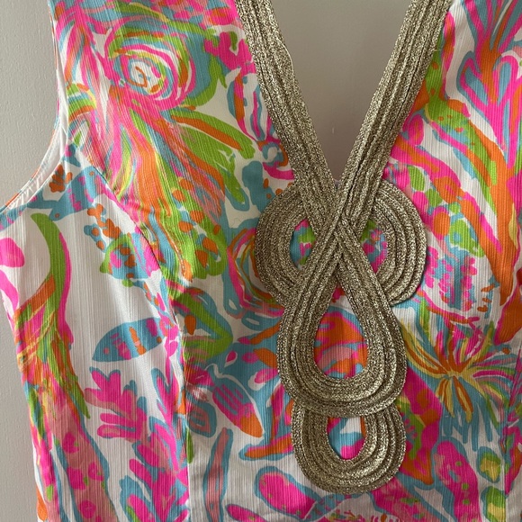 Lily Pulitzer Janice Shift Dress Scuba to Aruba - Picture 10 of 10